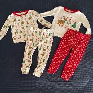 Size 24 Month Christmas Pajama Bundle